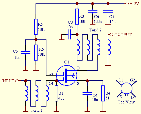 The DDS output Amplifier